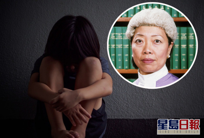 菜贩多次在亲生女儿6至11岁期间企图强奸及强奸她,被判其囚12年零9个月。小图为张慧玲法官。 示意图及司法机构图