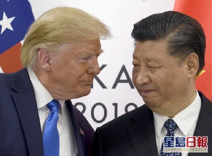 早年特朗普与习近平会面。新华社资料图片