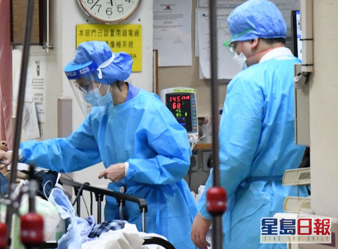 過去24小時共有12名確診病人出院。 資料圖片
