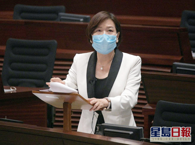 梁美芬质疑政府没有跟进和采纳港大深圳医院院长卢宠茂的建议。资料图片