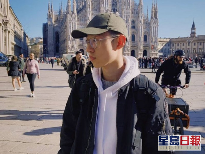在意大利讀美術的林男。網圖
