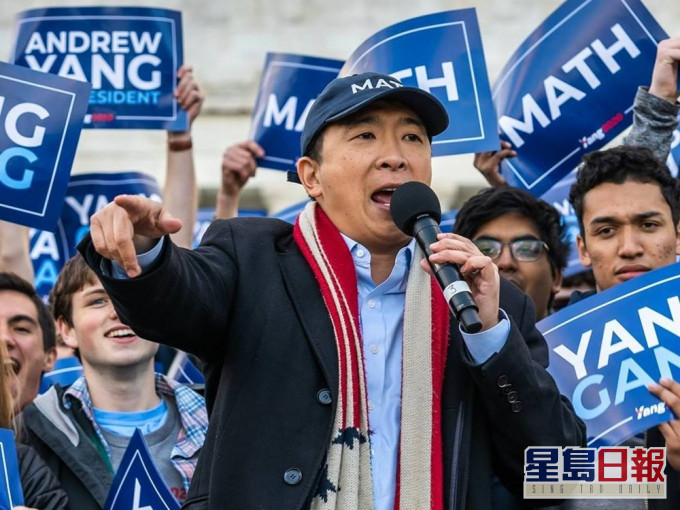 楊安澤於美國時間13日在Twitter宣布以民主黨員身分參選紐約市長。Andrew Yang FB