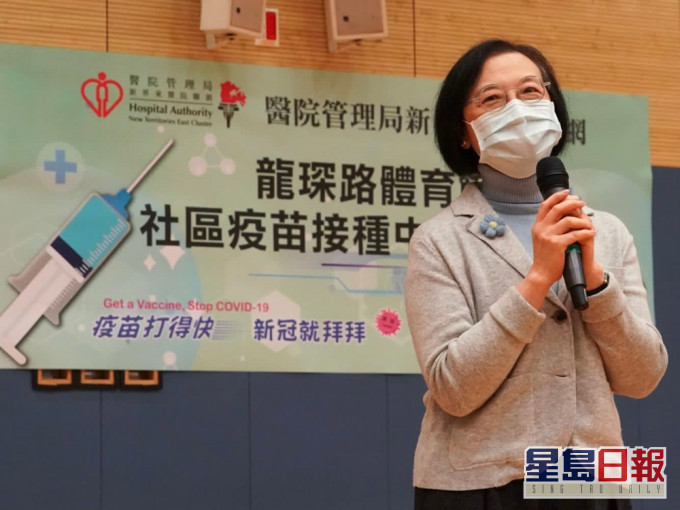 食物及衛生局局長陳肇始於今日(14日)發表網誌,希望市民能安心接種疫苗。網誌圖片