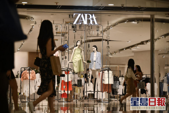 ZARA將關閉全球1200間分店。資料圖片