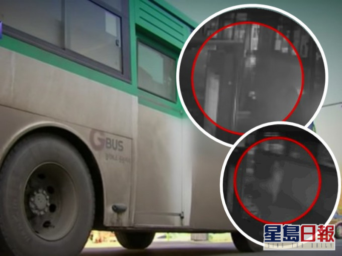 少女下车时衣角被巴士夹紧惨死轮下。网图
