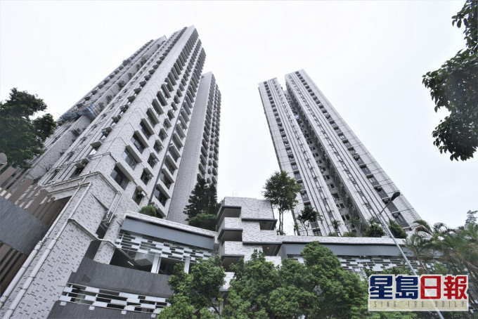 其中一位患者住跑馬地樂陶苑。資料圖片