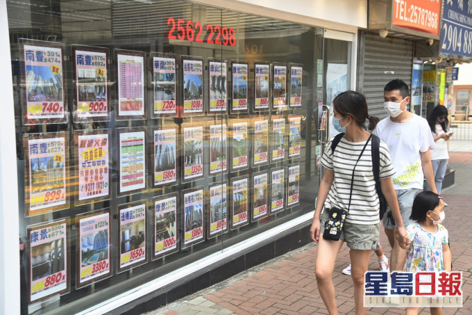 樓價高企市民置業難。示意圖片