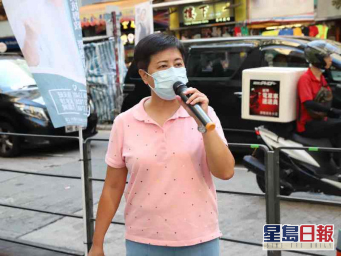 黃碧雲表示尊重結果和市民的抉擇。fb