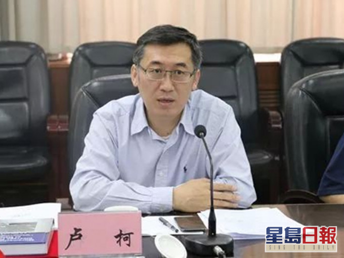 遼寧副省長盧柯。網圖