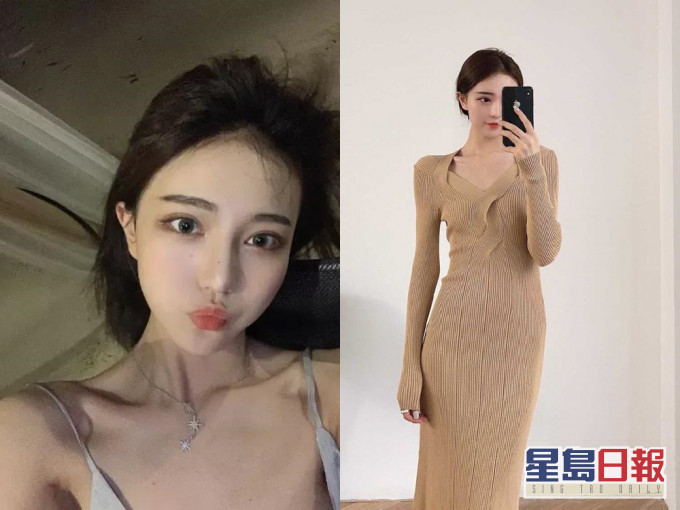 項思醒因外表甜美,在抖音擁有過百萬粉絲。網圖