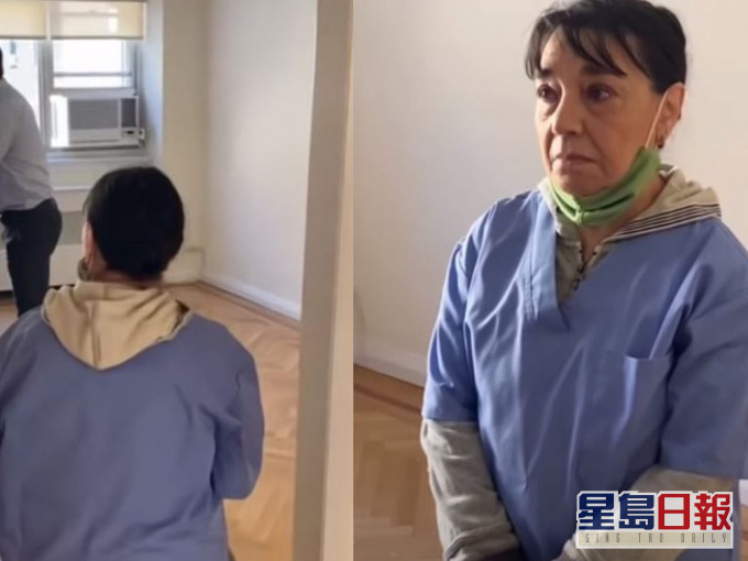 住宅的居民合租頂層的豪宅單位作為禮物,以答謝她的付出。影片截圖