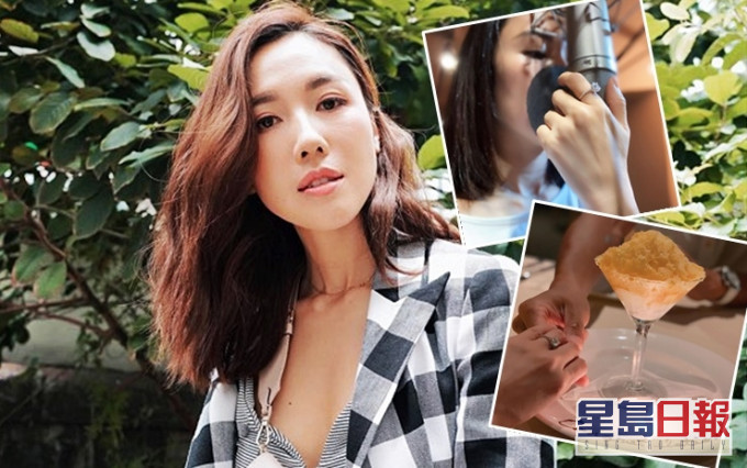 施嬅表示婚期未定,估計要待疫情過後才辦婚禮。