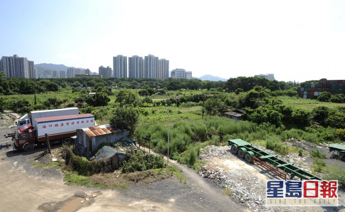 上水古洞一带地皮。资料图片