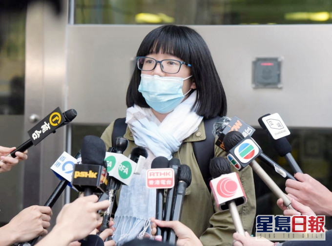 鄒幸彤指,對警方的移交安排感到失望。