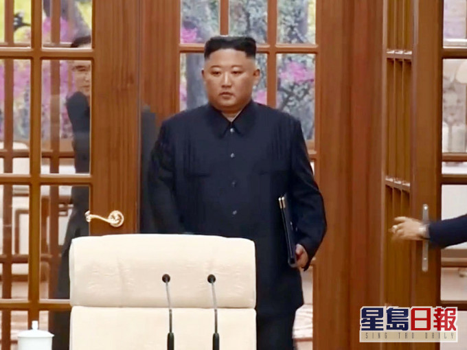 金正恩久未露面明顯消瘦,引發健康揣測。AP圖片
