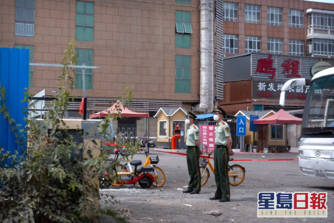 北京大部分新患者到过丰台区新发地农产品批发巿场。AP图片