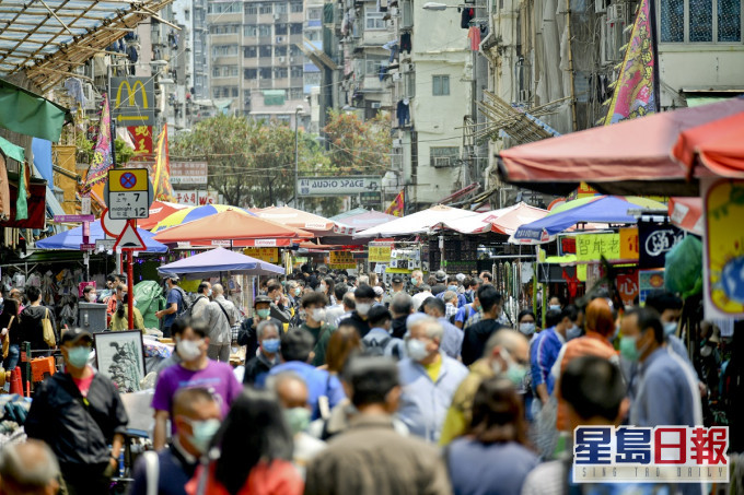 深水埗街頭面貌。資料圖片