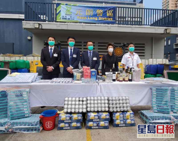警方講述行動經過。林思明攝