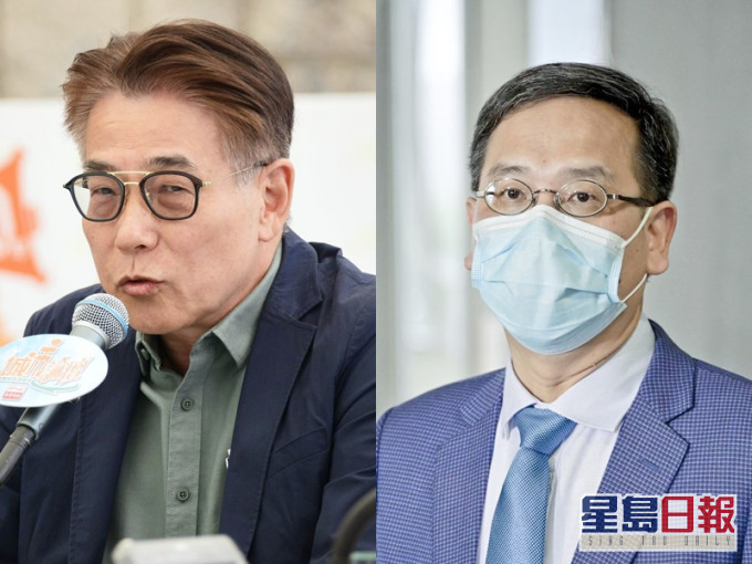 黃均瑜(左)與葉建源(右)。資料圖片