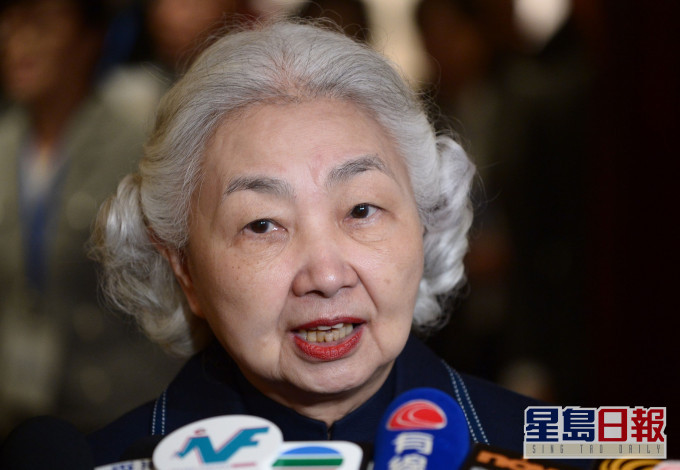 梁愛詩指港區國安法尊重和保障香港市民的合法權益。 資料圖片
