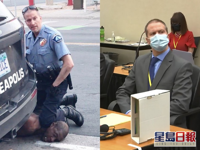 弗洛伊德審訊過程學生會看到弗洛伊德被跪殺過程。AP