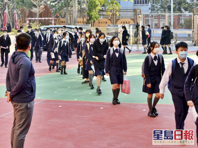 中一自行分配學位結果將於明日公布。資料圖片