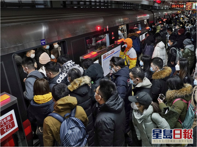24省倡議就地過年。AP資料圖片