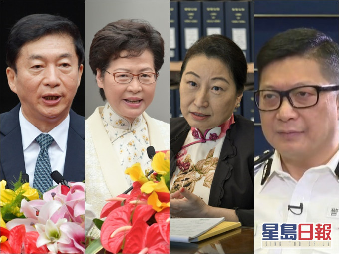 美國財政部宣布制裁11名中港官員,包括林鄭月娥。資料圖片