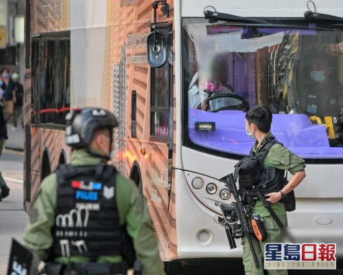 9月6日警方拘捕一名新巴司機。