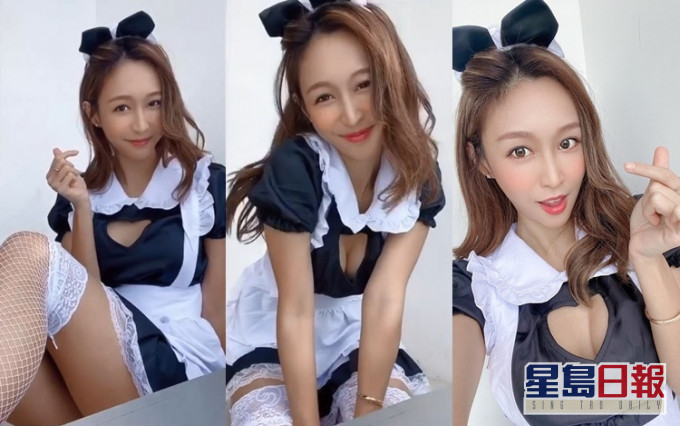 樂宜最近愛上玩Cosplay。