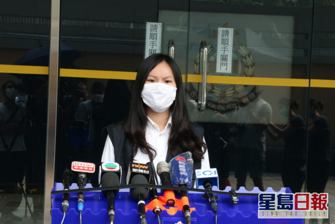 警方沙田警區刑事調查隊第五隊主管鍾美祺。