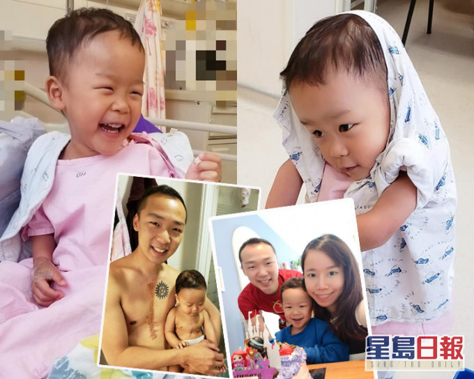 小铁汉手术成功。小铁汉妈妈FB图