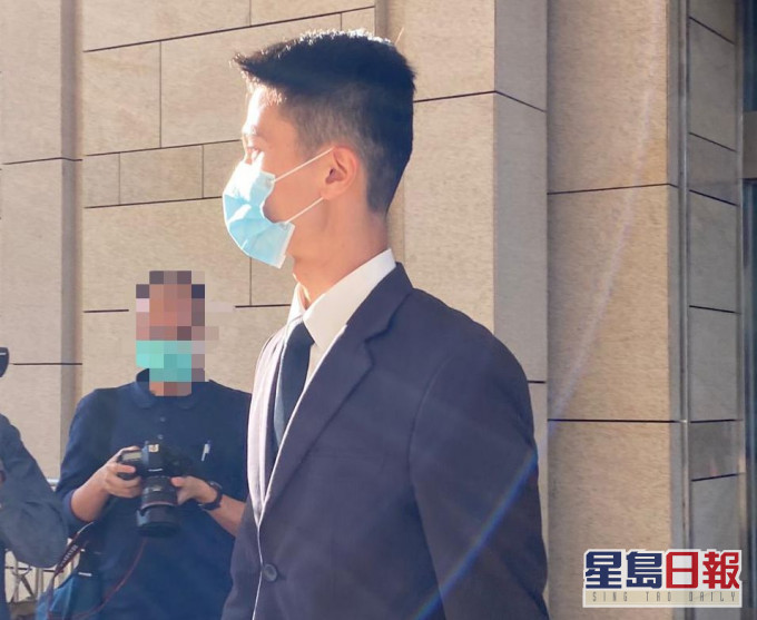 消防隊長詹德鵬。張旭珊攝