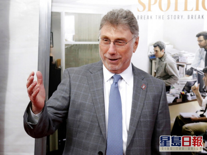 《華盛頓郵報》執行總編輯巴倫(Marty Baron)周二宣布即將退休。AP圖片