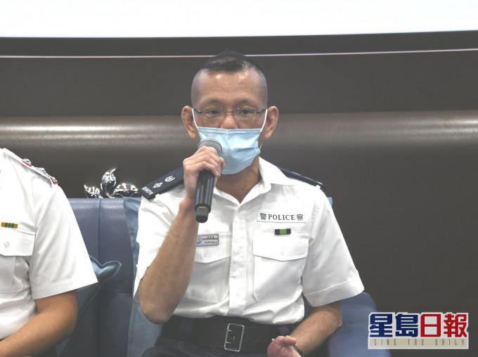 專責組高級警司梁偉基強調,本土恐怖主義威脅猶存,更出現地下化和隱蔽化跡象。 楊偉亨攝