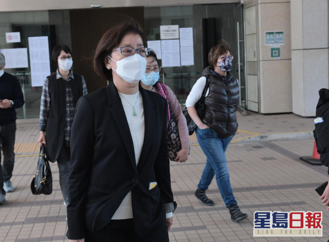 徐若萍公職人員行為失當罪脫。資料圖片