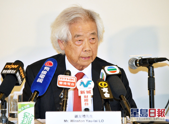 維他奶集團執行主席羅友禮強調襲警事件完全違背集團核心價值。資料圖片