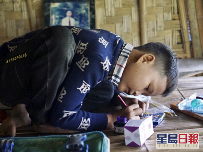 Dang至今從未缺席學校任何一堂課。網圖