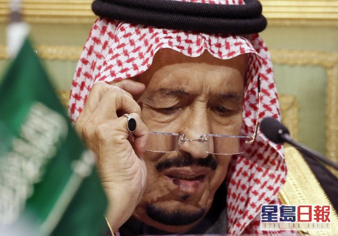 沙乌地阿拉伯84岁国王入住检查。AP