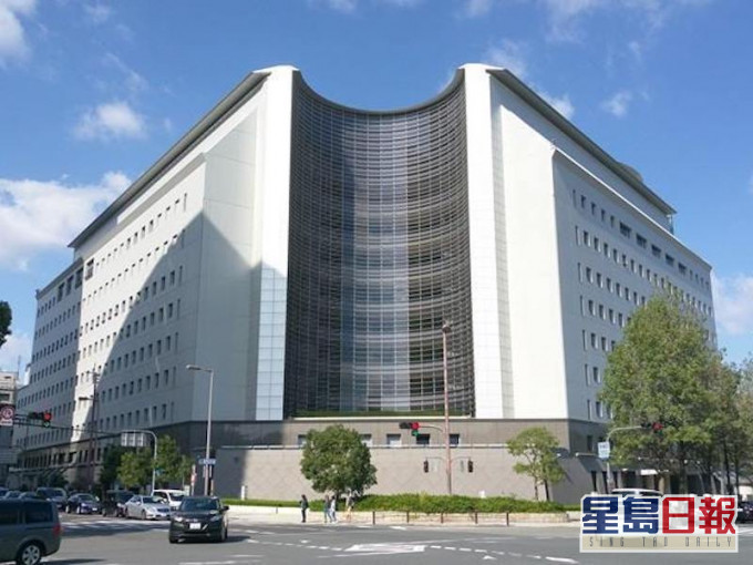 日本大阪府警察本部。網圖