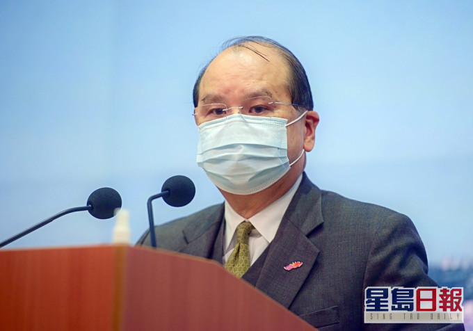 张建宗表示落实「爱国者治港」,在完善香港选举制度刻不容缓。资料图片