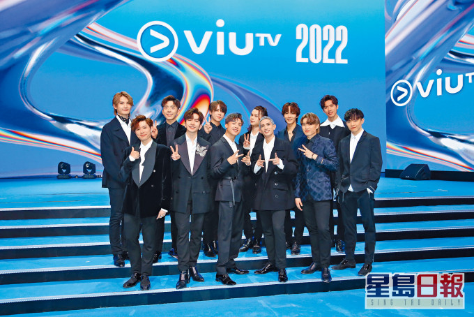 ■MIRROR日前齊人現身《ViuTV 2022》造勢。