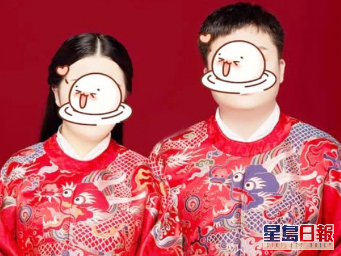無錫新人用漢服照辦結婚證被拒。(網圖)