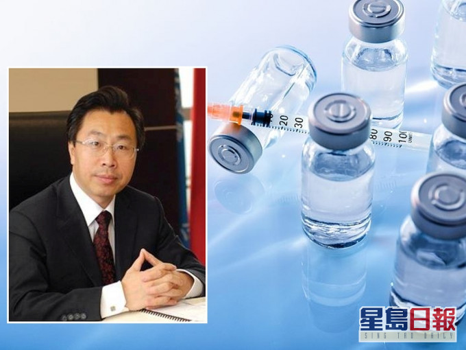 劉敬楨表示新冠疫苗預計今年12月底能夠上市。(網圖)