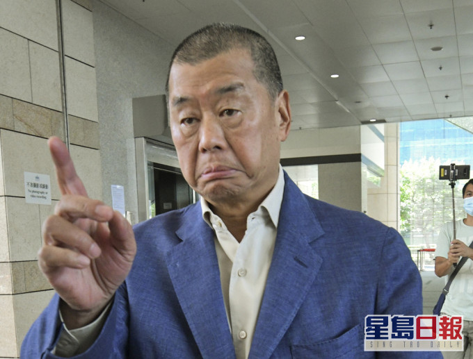壹傳媒創辦人黎智英。 資料圖片