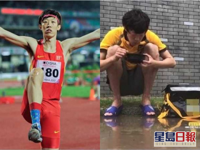 內地知名跳高運動員張國偉。網圖