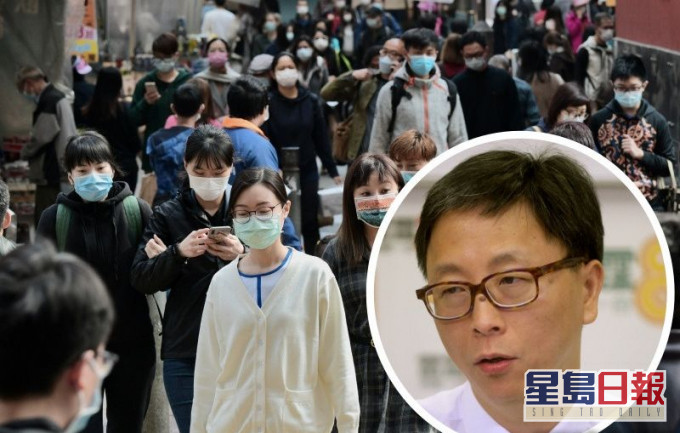 何栢良指病毒在社区的传播仍相当活跃。 资料图片
