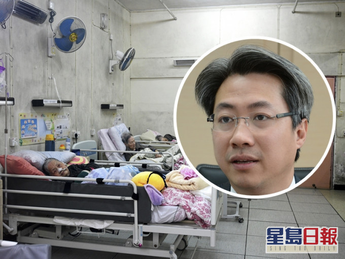 安老服務協會主席陳志育(小圖)建議,放寬院舍探訪的初期採取有限度安排。資料圖片