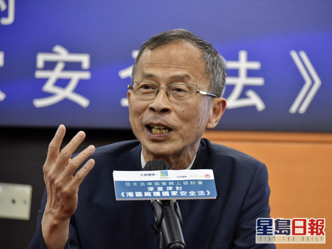 立法會前主席曾鈺成。資料圖片
