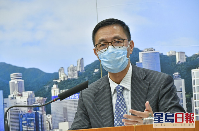 楊潤雄指,築人鏈活動與某些口號帶有強烈的政治信息,學校亦應予以勸止。 資料圖片